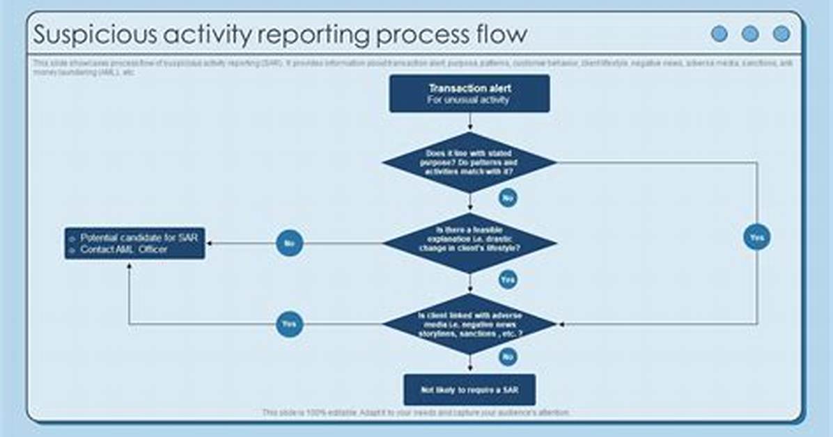Why Suspicious Activity Reporting?