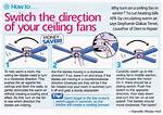 Why Switch Ceiling Fan Direction?