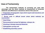 Why Tacheometry Is Used?