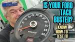 Why Tachometer Not Working?