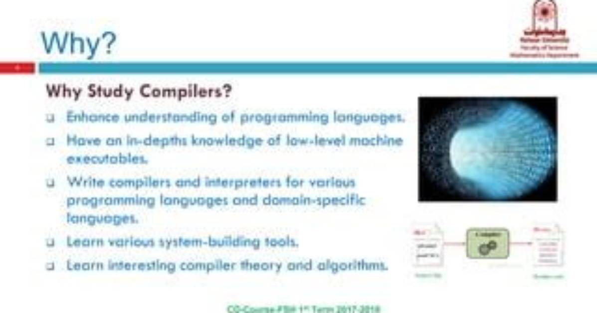 Why Take Compilers Course?