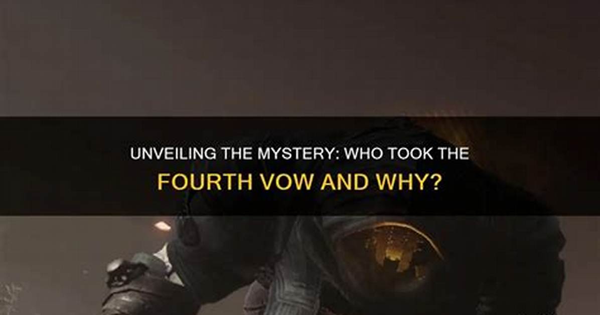 Why Took Vow