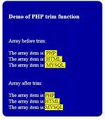 Why Trim() Function Is Used in Php?