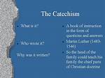 Why Was Catechism Written?