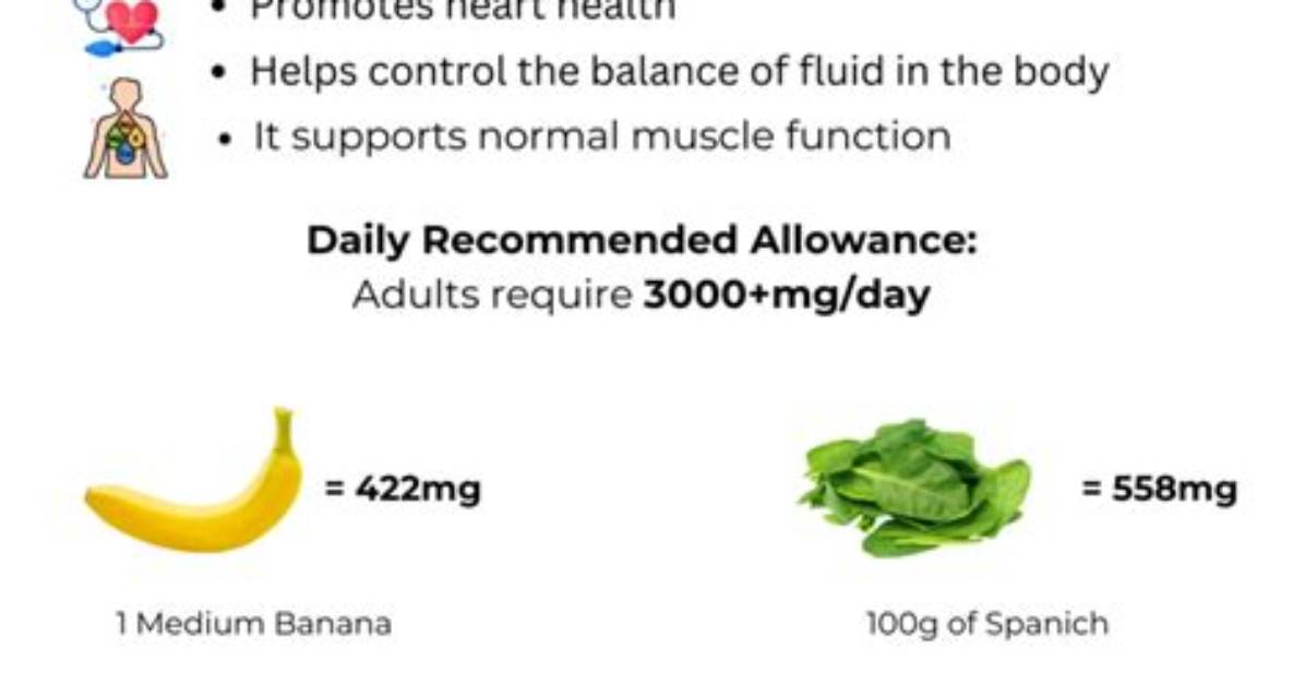 Why We Need Potassium?