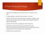 Why We Use Fact Finding Methods?