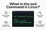 Why We Use Sed Command in Linux?