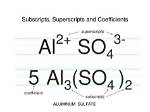 Why We Use Subscripts?