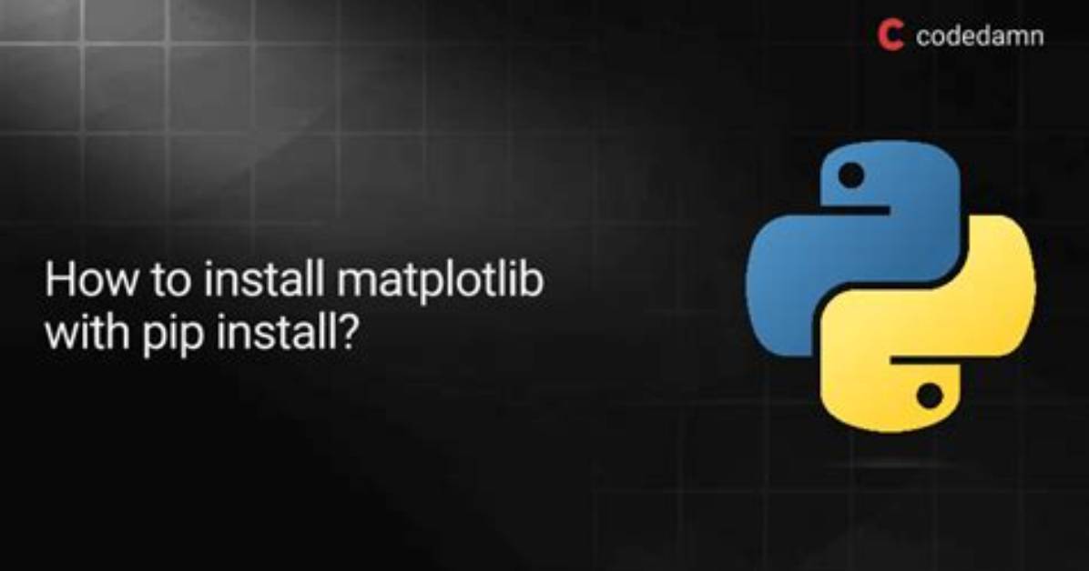 Why Won't Python-Pip Install Matplotlib Work?