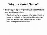 Why Would One Use Nested Classes in C++?