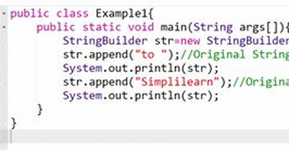 Why Would You Use a Stringbuilder Method over a String in Java? [Duplicate]