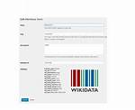 Wikidata Entity Value from Name