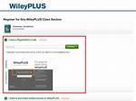 Wileyplus Registration Code