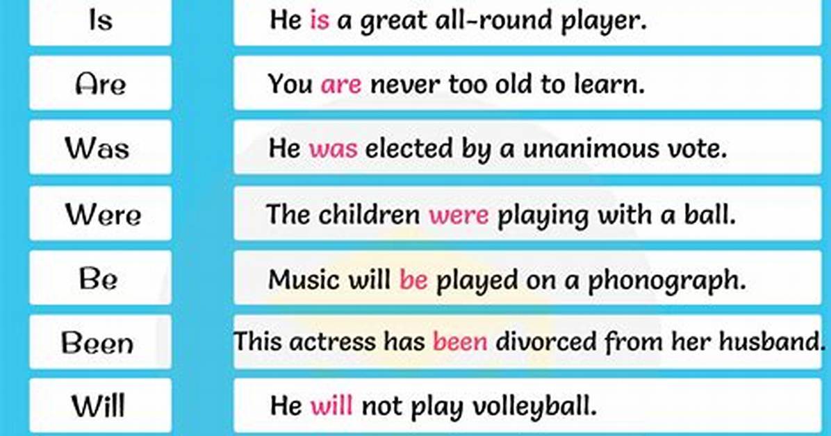 Will Auxiliary Verb Examples?