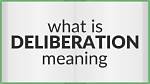 Will Be Deliberating Meaning?