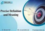 Will Be Precise Meaning?