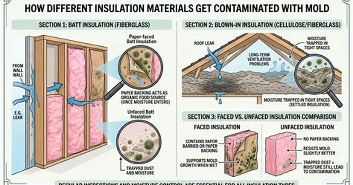 Will Blown Insulation Mold?