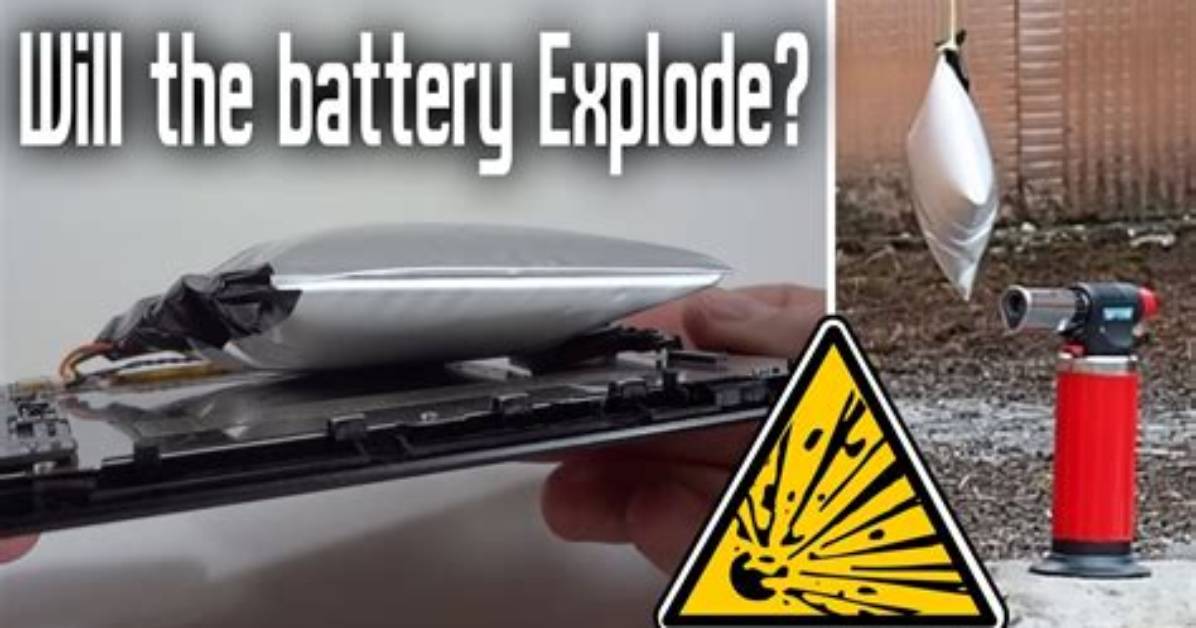 Will Bulging Battery Explode?