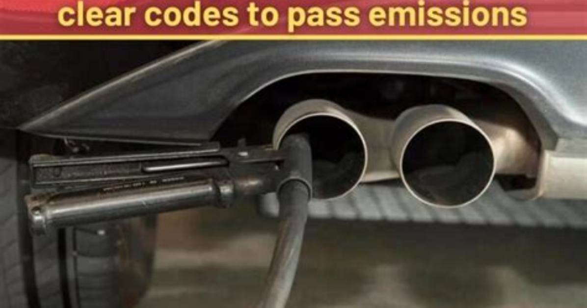 Will Clearing Codes Pass Emissions?