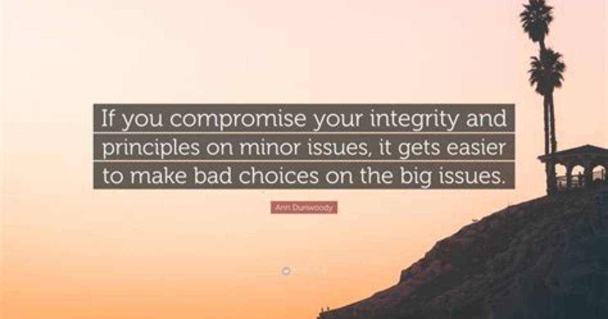 Will Compromise the Integrity?