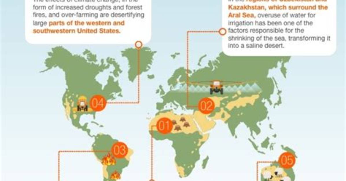 Will Deforestation Causes Desertification?