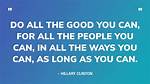 Will Do Good by You?