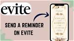 Will Evite Send a Reminder?