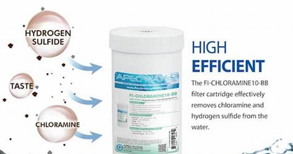 Will Filter Remove Chloramine?