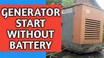 Will Generator Start Without Battery?