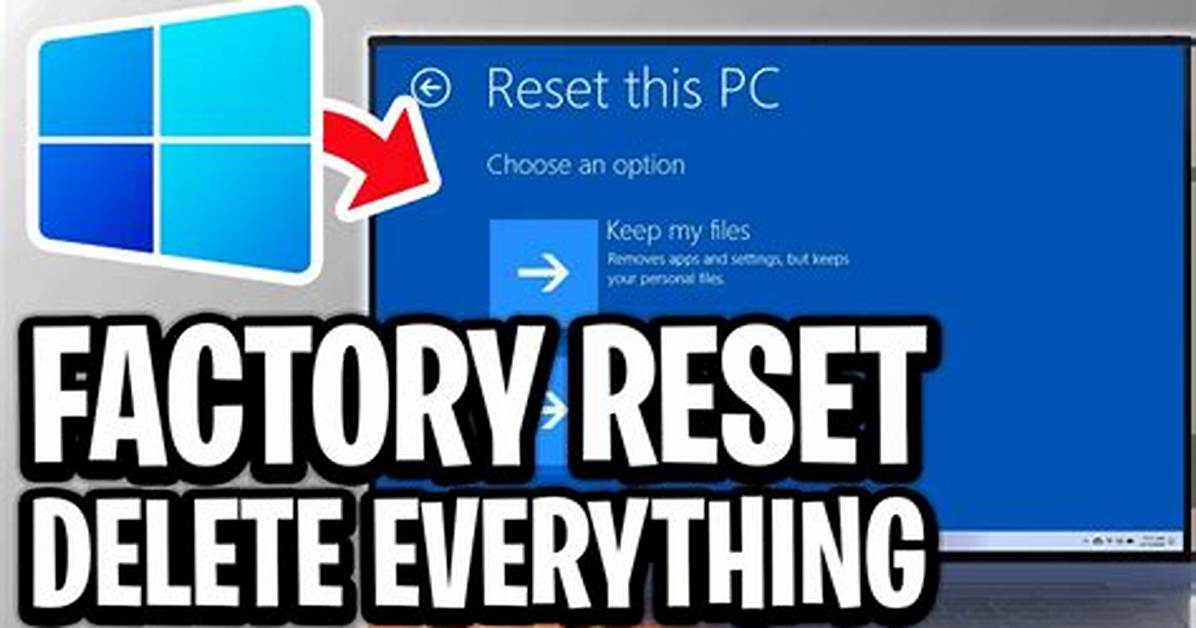 Will Hard Reset Delete Everything?