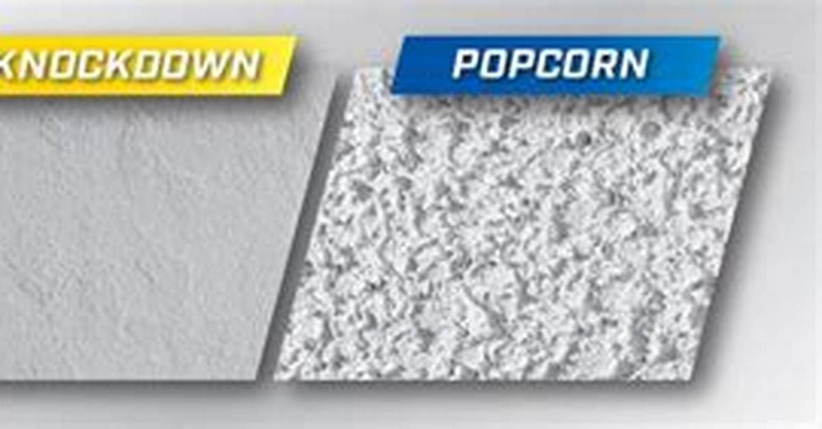 Will Knockdown Texture Hide Imperfections?