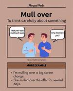 Will Mull It over?