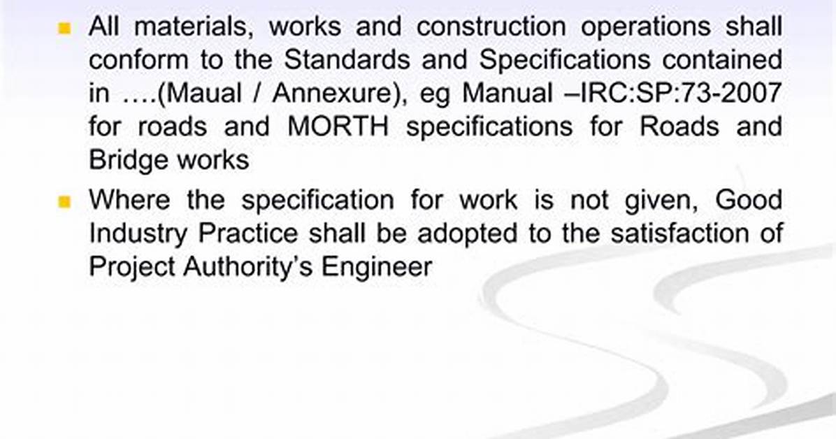 Will or Shall Specifications?