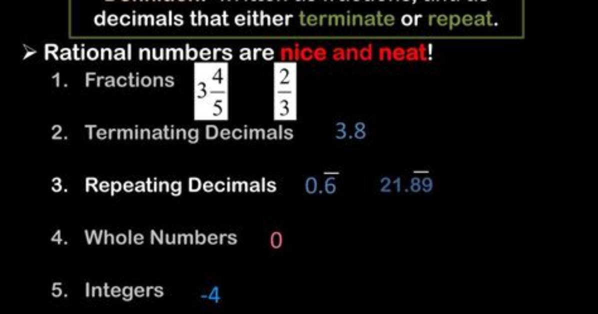 Will Rational Numbers Repeat?