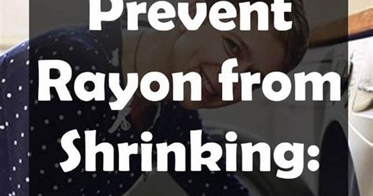 Will Rayon Keep Shrinking?
