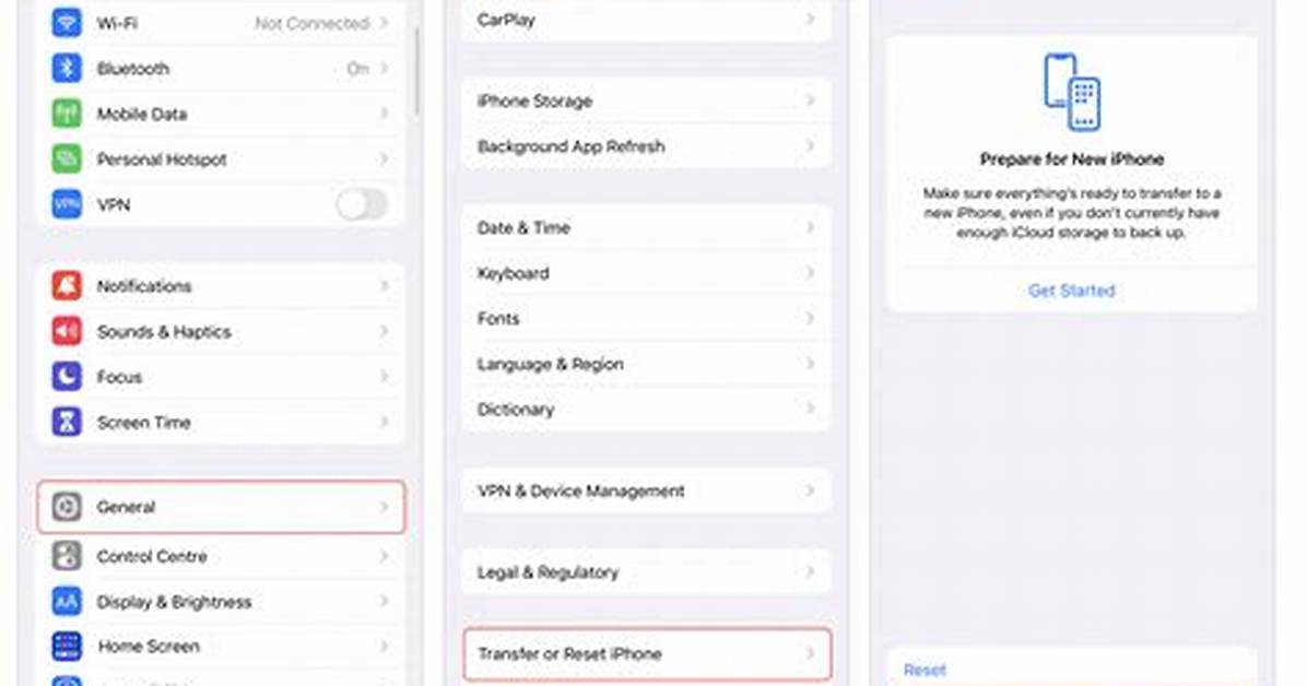 Will Resetting Iphone Delete Everything?