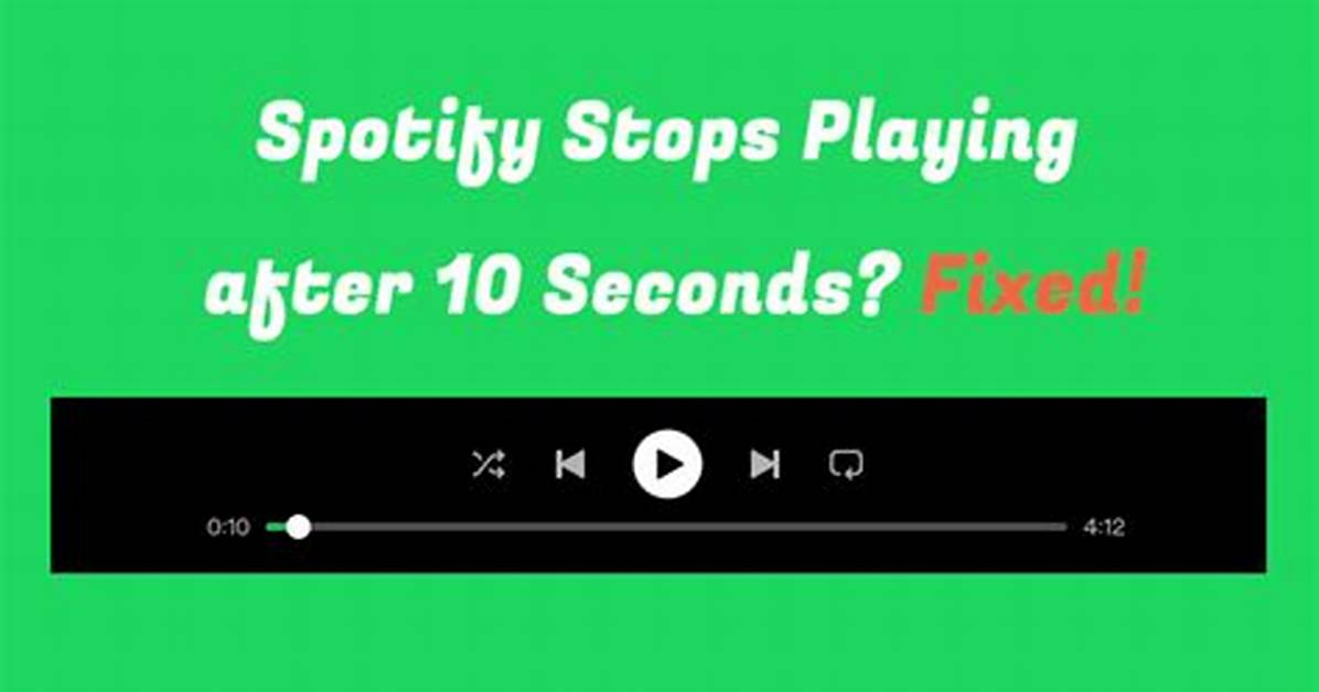 Will Spotify Stop Playing After a While?