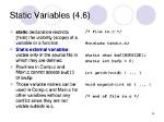 Will Static Variables Be Serialized?