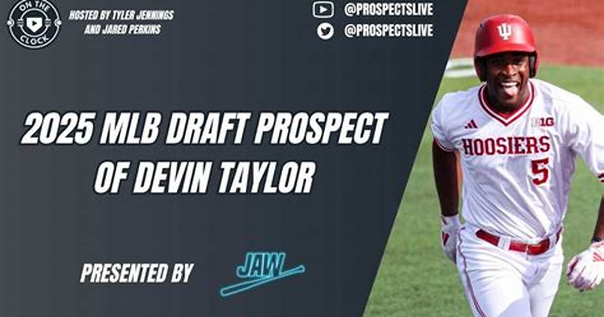 Will Taylor Mlb Draft?