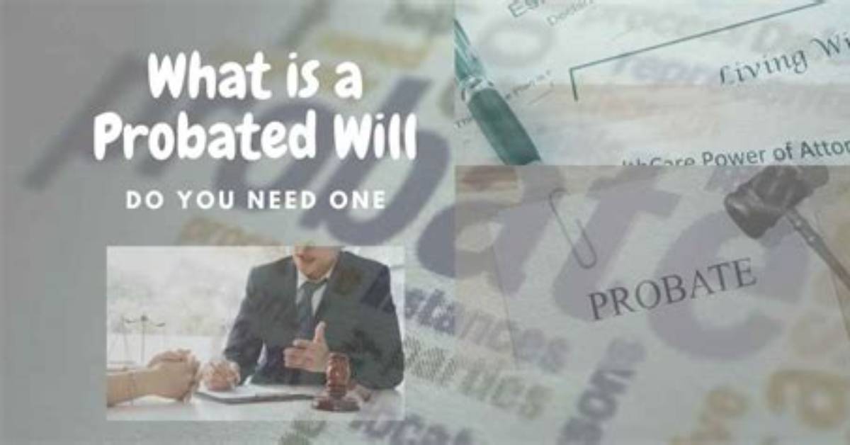 Will Which Was Probated?