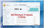 Will Windows Update While in Sleep Mode?