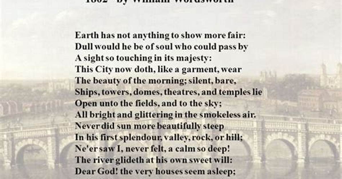William Wordsworth Composition