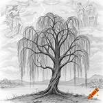 Willow Tree Drawing