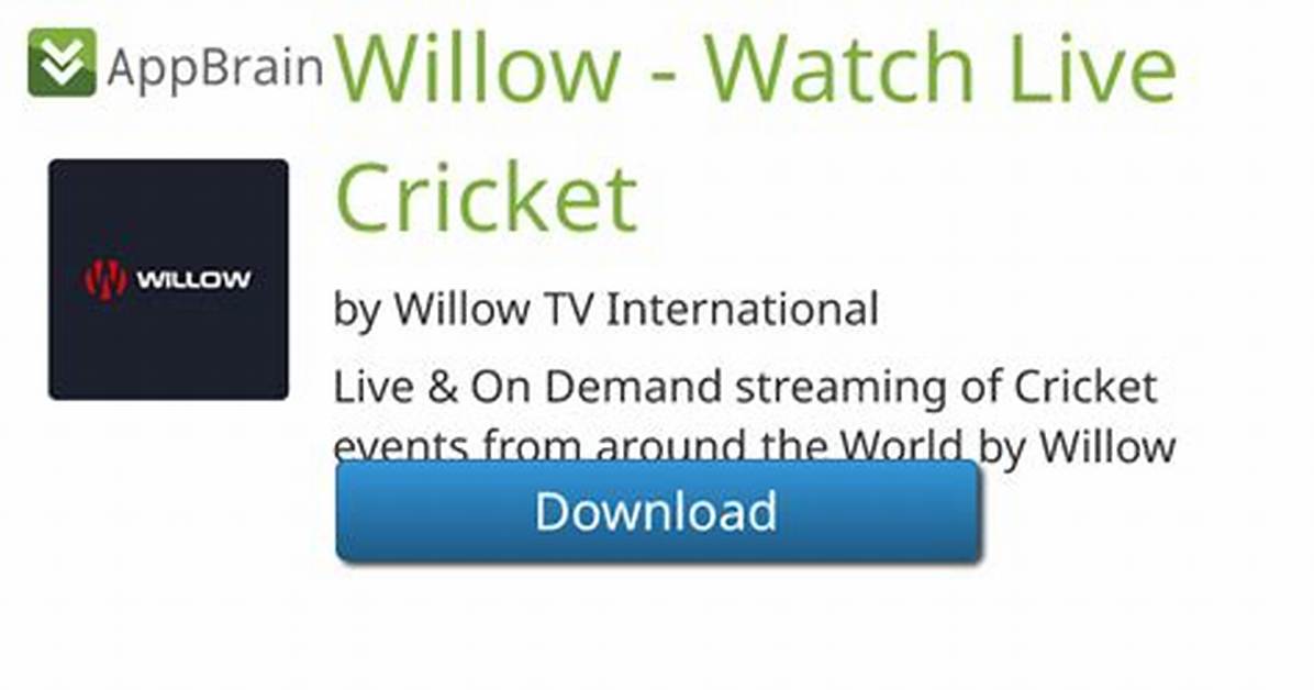 Willow Tv App