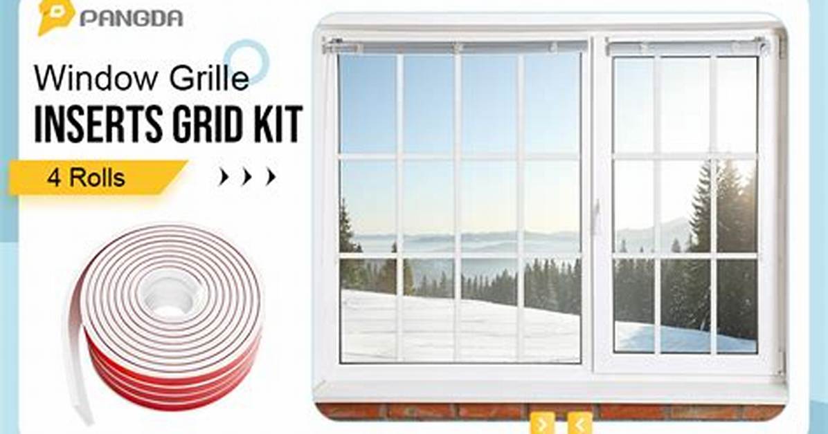Window Grille Inserts