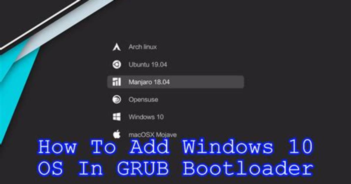 Windows 10 Bootloader Missing in Grub Menu over Night