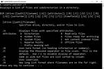 Windows Command Dir Lists Files with Absolute Path, Relative Path Required