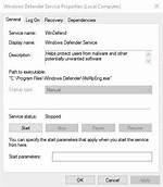 Windows Defender Application Failed to Initialize