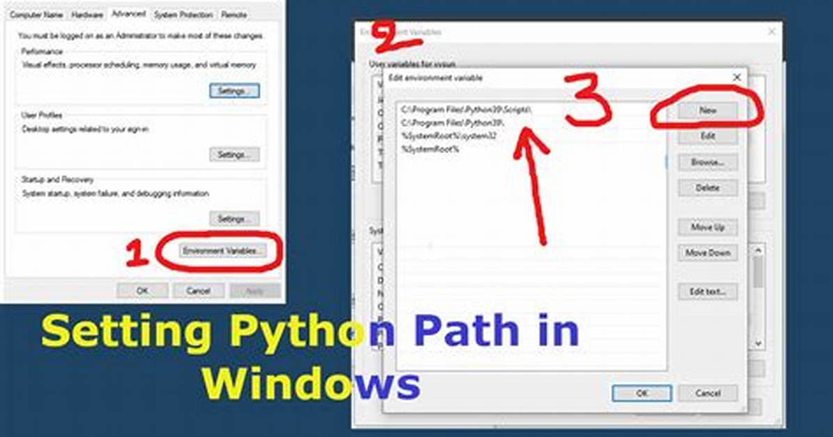 Windows Path in Python