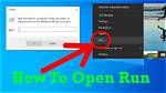 Windows + R (Run) Command to Open Network Connections Dialog